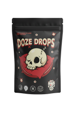Doze Drops bag — front label close-up (each 2-pack contains two of these)