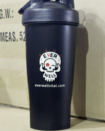 Everwell logo shaker bottle — skull logo and everwellvital.com print, real product